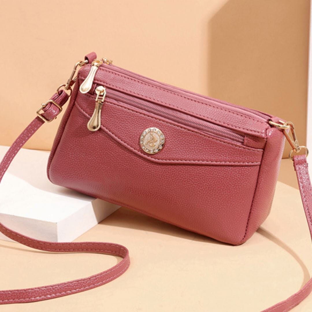 Bolsinha Feminina Transversal Crossbody Botton - Frete Grátis