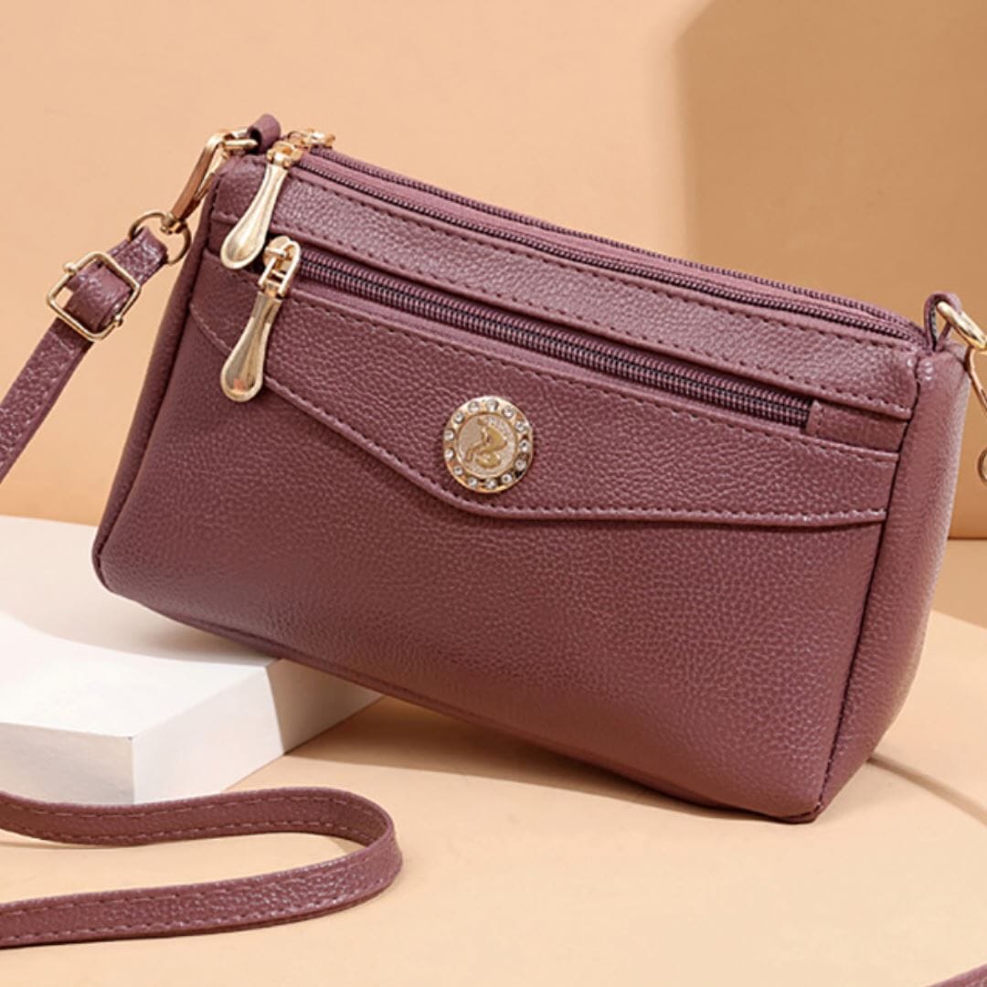Bolsinha Feminina Transversal Crossbody Botton - Frete Grátis