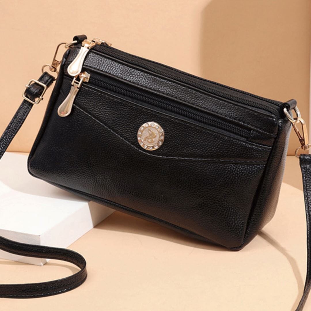 Bolsinha Feminina Transversal Crossbody Botton - Frete Grátis