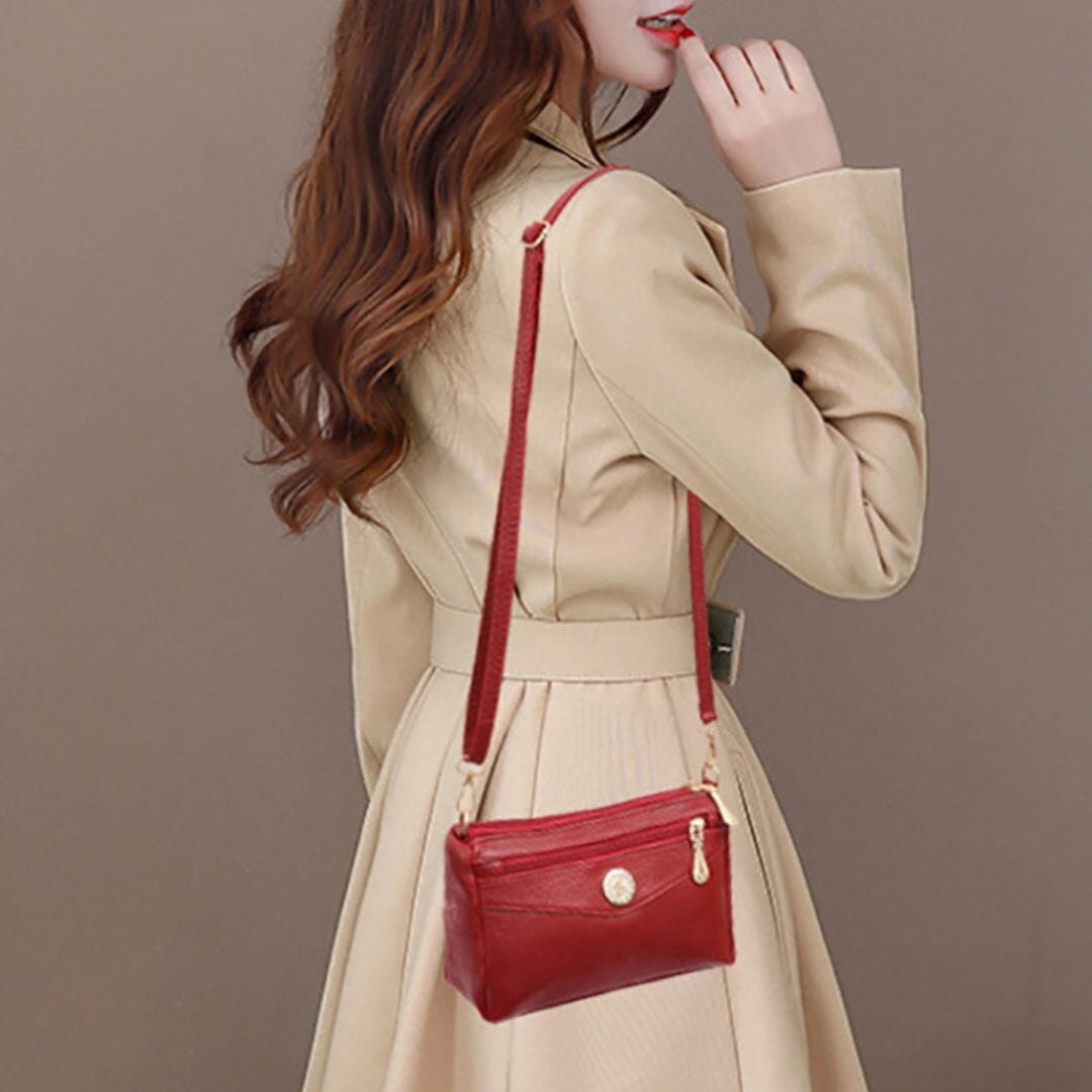 Bolsinha Feminina Transversal Crossbody Botton - Frete Grátis