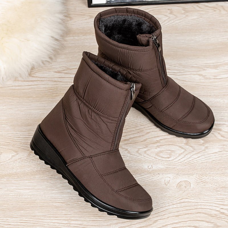 Bota Feminina de Inverno Impermeável - Frete Grátis