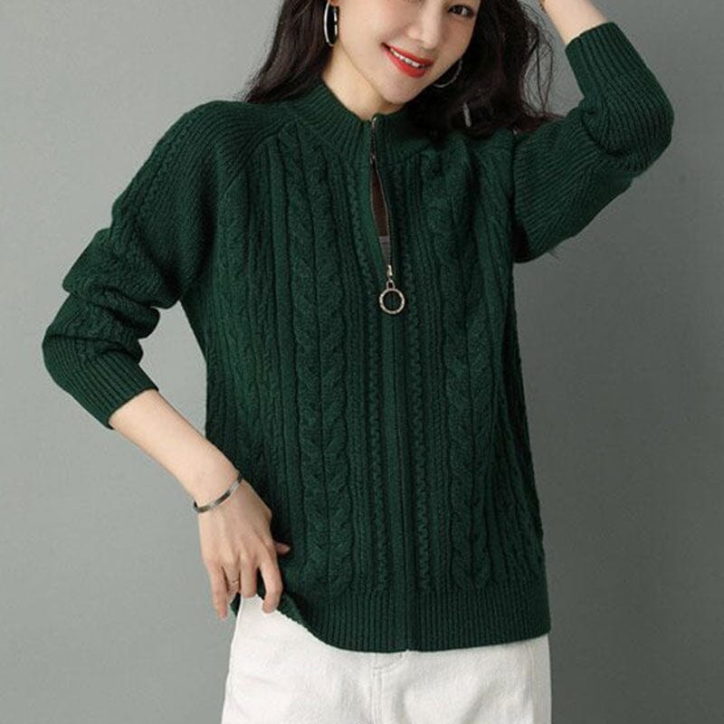 Cardigan Feminino Inverno Frio Manga Longa - Frete Grátis