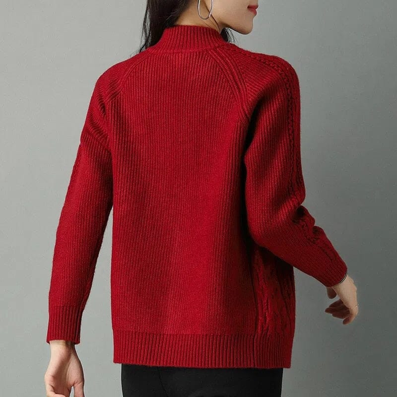 Cardigan Feminino Inverno Frio Manga Longa - Frete Grátis