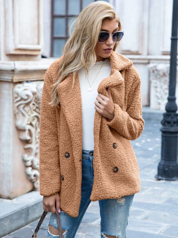 Casaco Teddy Feminino Olívia - Frete Grátis