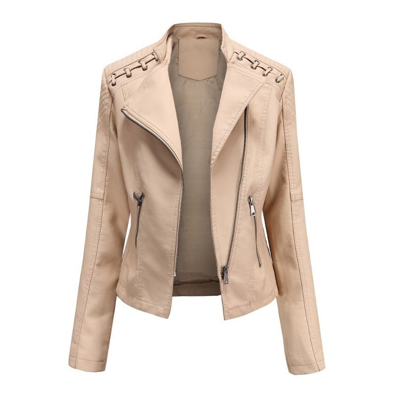 Jaqueta De Couro Feminina Inverno - Frete Grátis