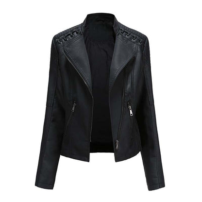 Jaqueta De Couro Feminina Inverno - Frete Grátis