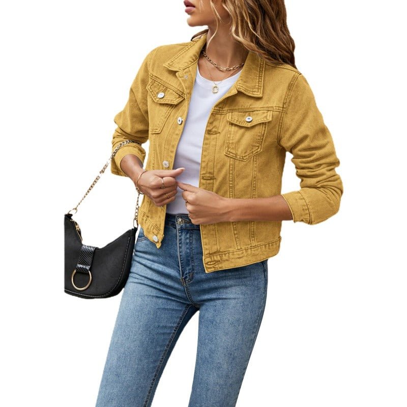 Jaqueta Feminina Jeans - Frete Grátis