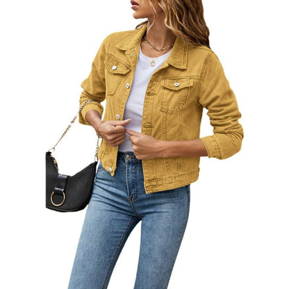 Jaqueta Feminina Jeans - Frete Grátis