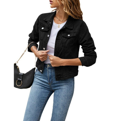 Jaqueta Feminina Jeans - Frete Grátis