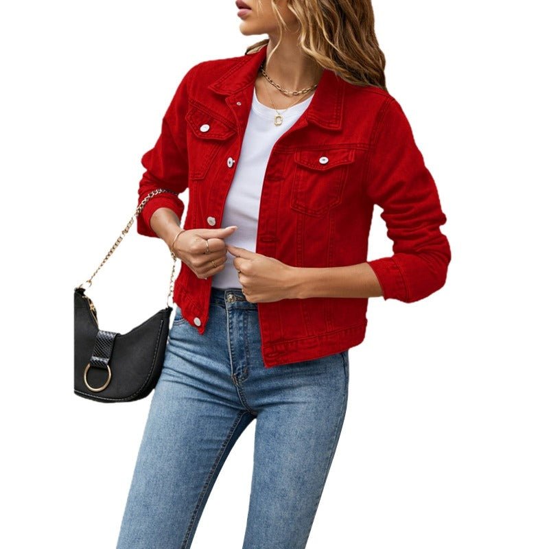 Jaqueta Feminina Jeans - Frete Grátis