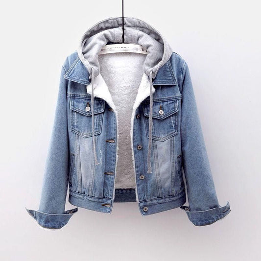 Jaqueta Jeans Feminina Alice - Frete Grátis