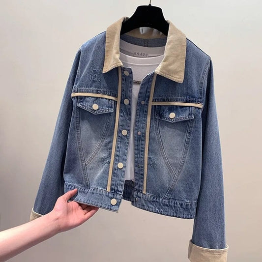 Jaqueta Jeans Feminina Caramela - Frete Grátis