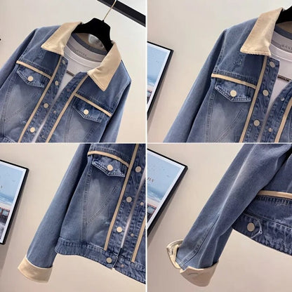 Jaqueta Jeans Feminina Caramela - Frete Grátis