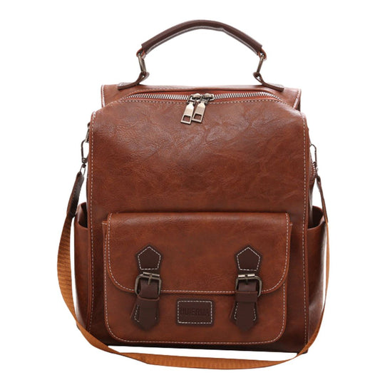Mochila de Couro Feminina - Frete Grátis