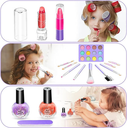MyLittleMakeUp © - Kit de Maquiagem Infantil Lavável com Água Montessori