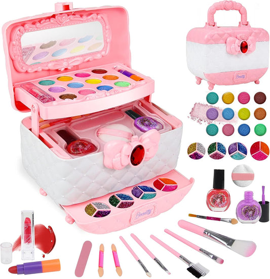 MyLittleMakeUp © - Kit de Maquiagem Infantil Lavável com Água Montessori