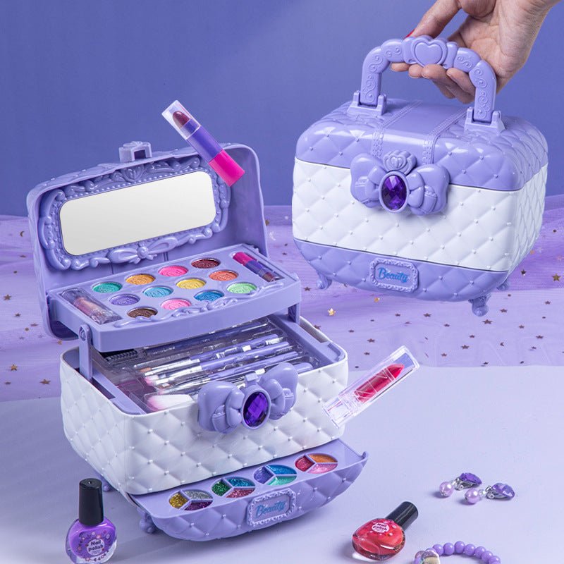 MyLittleMakeUp © - Kit de Maquiagem Infantil Lavável com Água Montessori