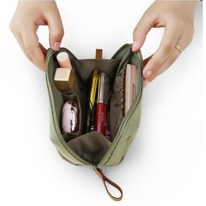 Necessaire Feminina Impermeável Portátil - Exclusiva - Frete Grátis