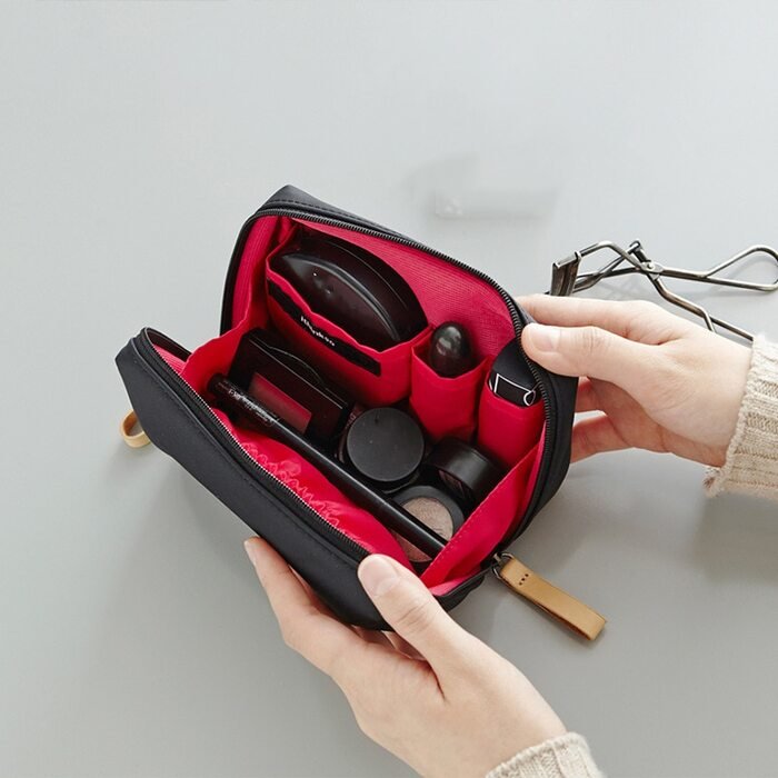 Necessaire Feminina Impermeável Portátil - Exclusiva - Frete Grátis