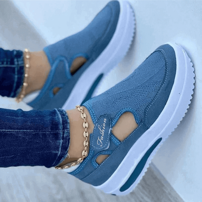 Tênis Feminino Casual Respirável - Soft - Frete Grátis