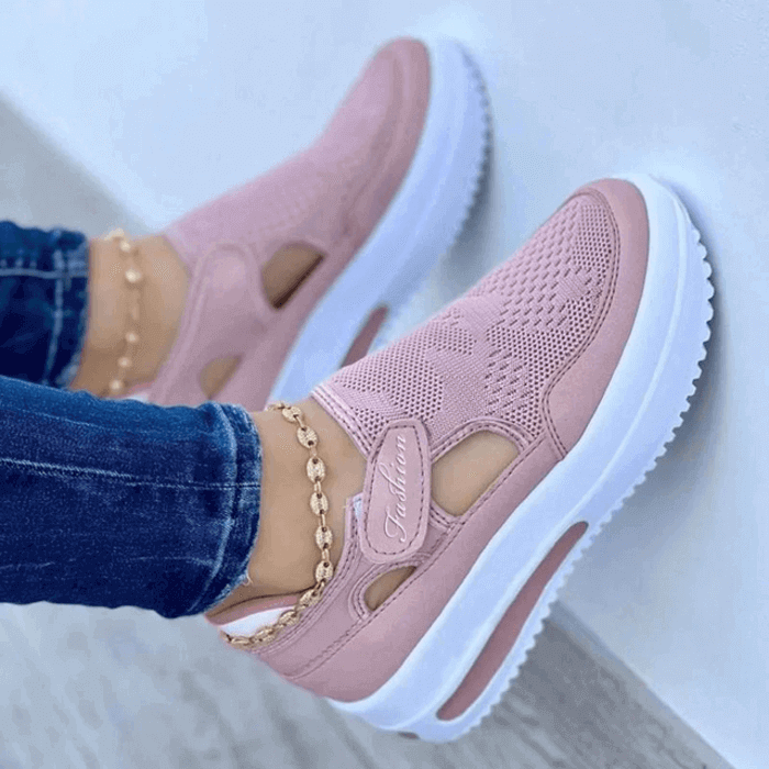 Tênis Feminino Casual Respirável - Soft - Frete Grátis