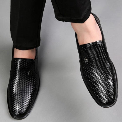 Sapato Masculino de Couro Monograma - Frete Grátis