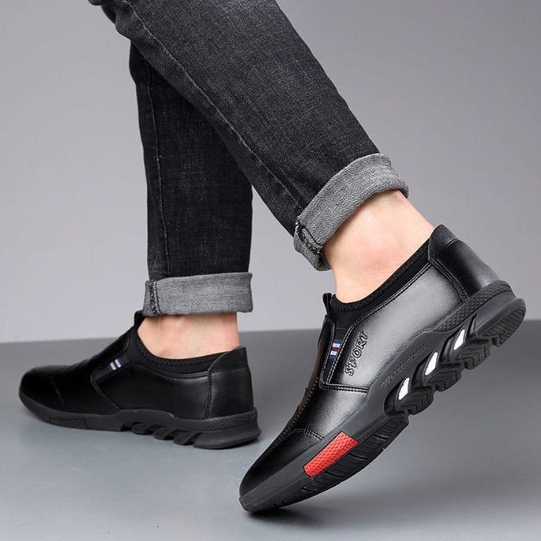 Sapato Masculino Sport de Couro - Frete Grátis