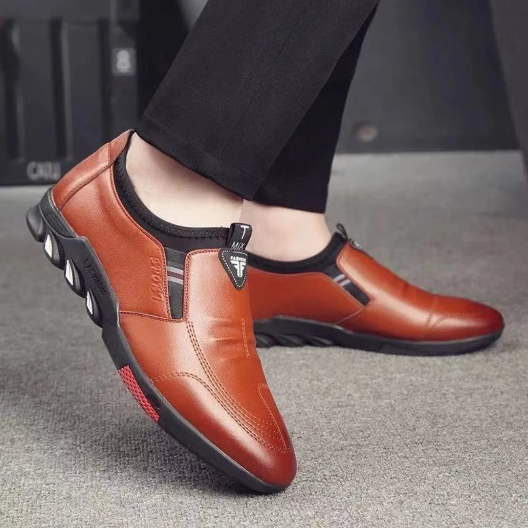 Sapato Masculino Sport de Couro - Frete Grátis